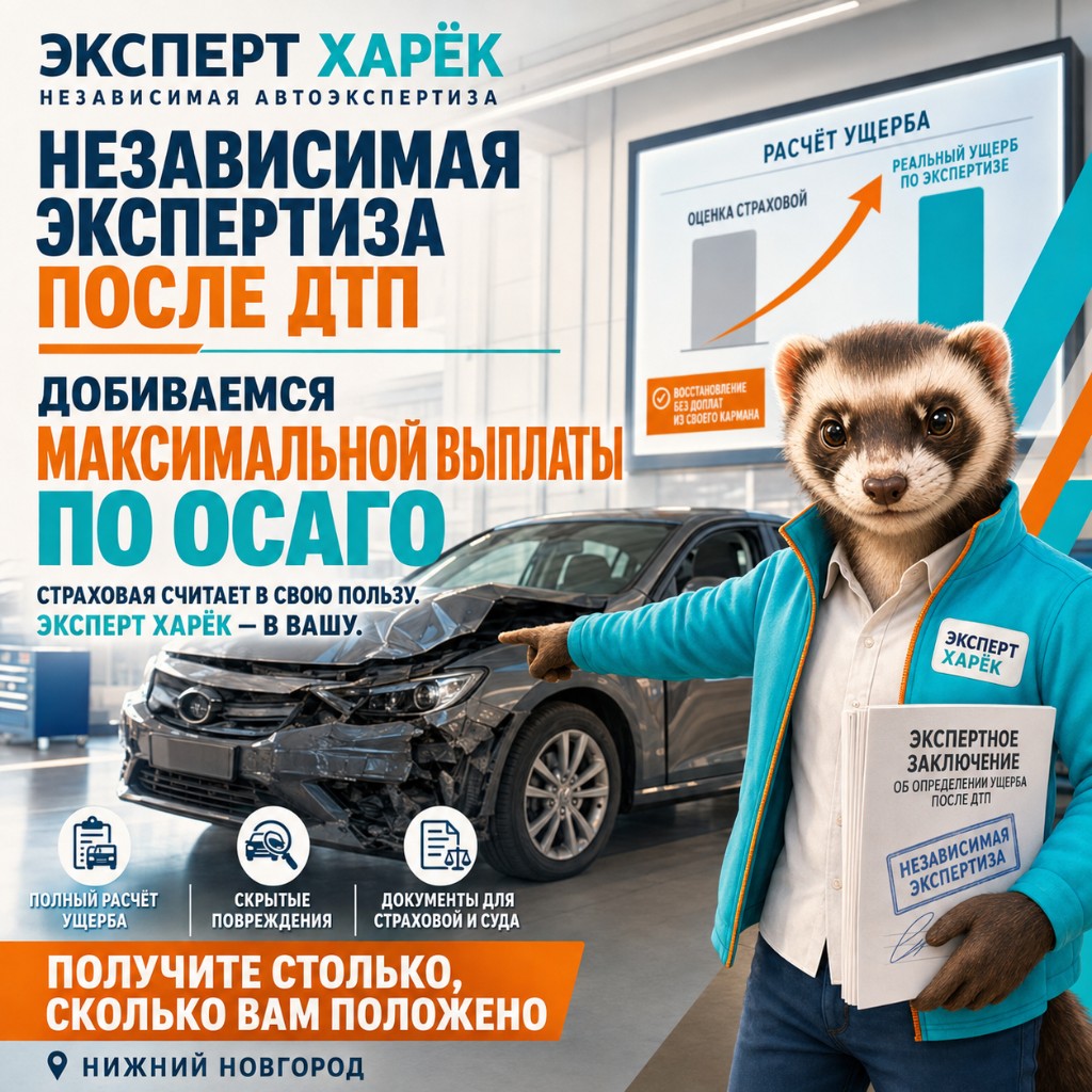 Независимая экспертиза после ДТП — добиваемся максимальной выплаты по ОСАГО